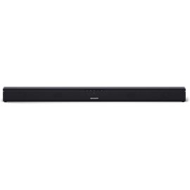 SHARP HT-SB110 2.0 Soundbar, 90W Slim Wireless Bluetooth Soundbar for TV and Device Streaming with HDMI ARC /CEC, Digital Optical-In, Aux and Remote Control, Wall Mount or Table Top Sound Bar - Black