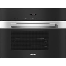 MIELE Εντοιχιζόμενος Φούρνος Άνω Πάγκου DG 2840 CleanSteel 40 Lt Inox