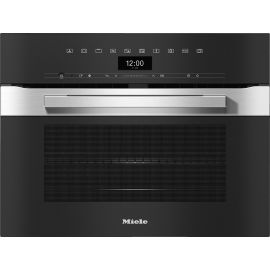 MIELE H 7440 BM Εντοιχιζόμενος Φούρνος Μικροκυμάτων με Grill 43lt Μαύρο