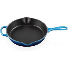 Le Creuset-Azure Cast Iron Deep Skillet 26cm