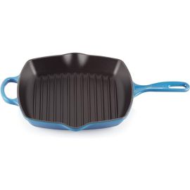 Le Creuset-Azure Cast Iron Square Grillit® 26cm