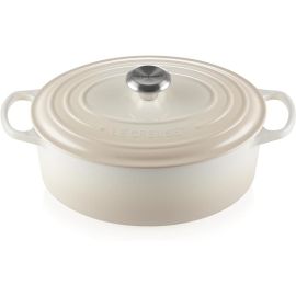 Le Creuset-Meringue Cast Iron Oval Casserole 29cm/4.7L