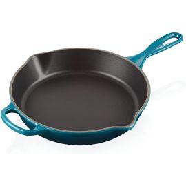 Le Creuset-Deep Teal Cast Iron Deep Skillet 26cm