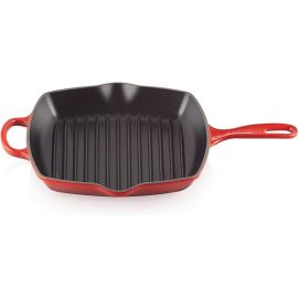 Le Creuset-Cerise Cast Iron Square Grillit® 26cm