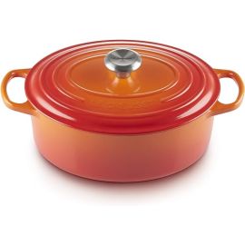 Le Creuset-Volcanic Cast Iron Oval Casserole 31cm/6.3L