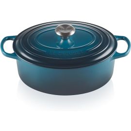 Le Creuset-Deep Teal Cast Iron Oval Casserole 29cm/4.7L