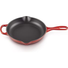 Le Creuset-Cerise Cast Iron Round Skillet 23cm