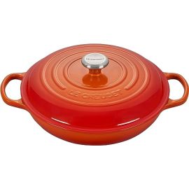 Le Creuset-Volcanic Cast Iron Shallow Casserole 30cm/3.5L