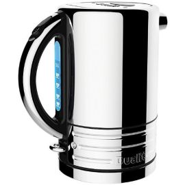 Dualit Architect 1.5L Cordless Kettle, Polished Steel with Black Trim