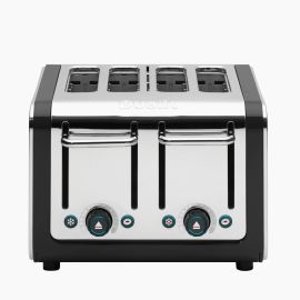ARCHITECT 4 SLICE TOASTER 46526  ColourGrey & Stainless steel panels