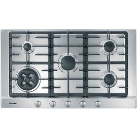 MIELE HOB KM2052G Gas hob with 2 dual wok burners 