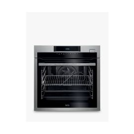 AEG BSE782320M Multifunction Single Oven with Steam, Stainless Steel