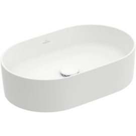 Villeroy & Boch - Collaro Surface-mounted washbasin 560 x 360 x 145 mm, Stone White CeramicPlus, without overflow, unpolished