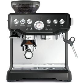 Sage SES875BKS The Barista Express Machine, 18/10 Steel, 1700 W, 2 liters, Black Sesame