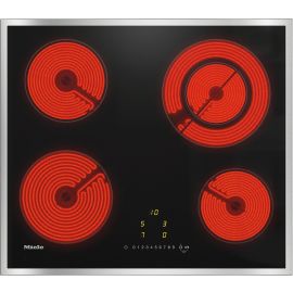MIELE KM6520FR Electric hob with onset controls with 4 cooking zones 