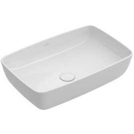 Villeroy & Boch - Artis Surface-mounted washbasin 585 x 385 x 150 mm, Stone White CeramicPlus, without overflow, unpolished