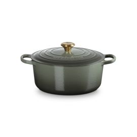 Le Creuset-Thyme Cast Iron Round Casserole 28cm/6.7L