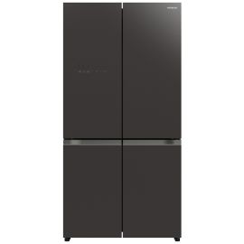 HITACHI 4DOOR FRENCH BOTTOM FREEZER BLACK RWB640VRU0GBK