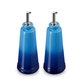 Le Creuset-Azure Stoneware Signature Oil & Vinegar Set 300ml