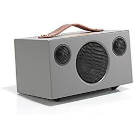 AUDIO PRO T3 GREY+ Wireless Speaker, Portable Multiroom Speaker, Multiroom, Wi-Fi, Bluetooth Speaker, Wi-Fi, Apple Air Play, Spotify Connect, Grey