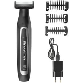 Rowenta Forever Sharp TN6000 beard trimmer Wet & Dry Black,Silver Forever Sharp TN6000, 0.4 mm, 5 mm, 3.2 cm, 2 mm, Buttons, Black,Silver