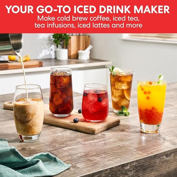 Instant Cold Brewer Coffee and Iced Tea Maker