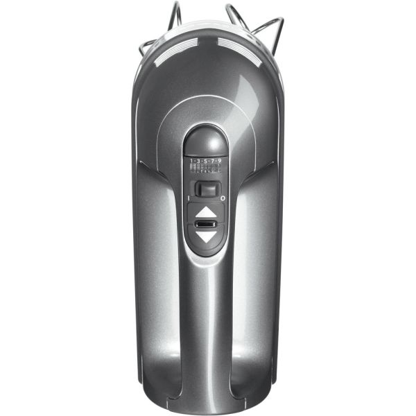kitchenaid hand mixer 9 speed silver
