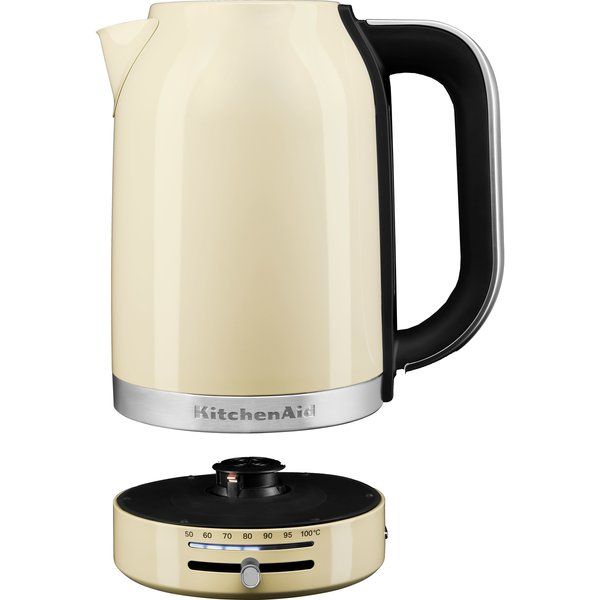 KITCHENAID VARIABLE TEMPERATURE KETTLE 1.7L ALMOND CREAM