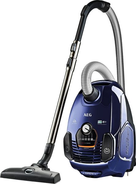 AEG VX7-2-DB, Bagged Cylinder Vacuum Cleaner, Deep Blue