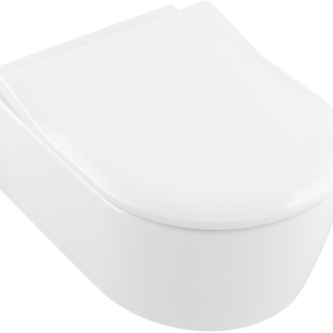 Villeroy & Boch - Avento wall-mounted, with DirectFlush, White Alpin complete with seat & cover