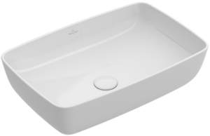 Villeroy & Boch - Artis Surface-mounted washbasin 585 x 385 x 150 mm, Alpin White , without overflow, unpolished