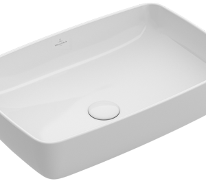 Villeroy & Boch - Artis Surface-mounted washbasin 585 x 385 x 150 mm, Alpin White , without overflow, unpolished