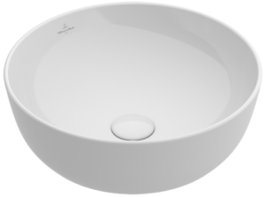 Villeroy & Boch - Artis Surface-mounted washbasin 430 x 430 x 150 mm, Alpin White , without overflow, unpolished