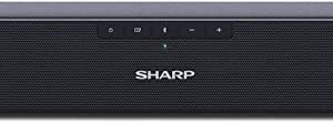 SHARP HT-SB140(MT) 2.0 Soundbar, 150W Slim Wireless Bluetooth Soundbar for TV and Device Streaming with HDMI ARC /CEC, Aux and Digital Optical-In, Wall Mount or Table Top Sound Bar - Black