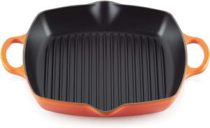 Le Creuset-Volcanic Cast Iron Deep Square Grill 30cm