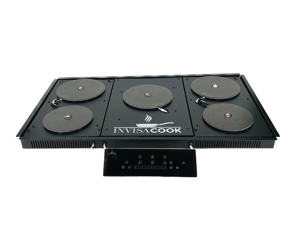 INVISACOOK 5 RING COOKTOP - 5 BURNER 220V