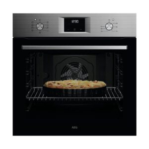 AEG Φούρνος 5000 SurroundCook with SteamBake με Aqua Clean εμαγιέ καθαρισμό