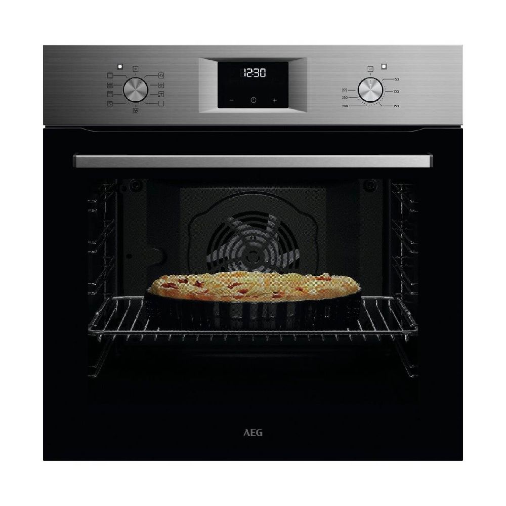 AEG Φούρνος 5000 SurroundCook with SteamBake με Aqua Clean εμαγιέ καθαρισμό