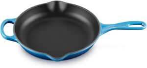 Le Creuset-Azure Cast Iron Round Skillet 23cm