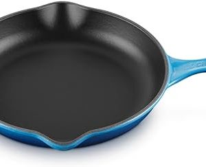 Le Creuset-Azure Cast Iron Round Skillet 23cm