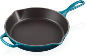 Le Creuset-Deep Teal Cast Iron Deep Skillet 26cm