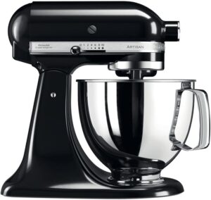 KITCHENAID MIXER TILT-HEAD 4.8L - ARTISAN - ONYX BLACK