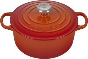 Le Creuset-Volcanic Cast Iron Round Casserole 24cm/4.2L