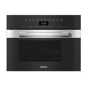 MIELE DG 7440 CleanSteel Εντοιχιζόμενος Φούρνος Άνω Πάγκου 40 L