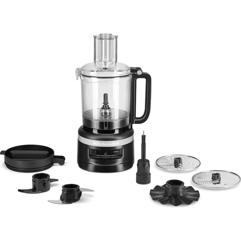 kitchenaid food processor 5kfp0921bbm matte black kit