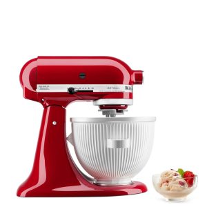 KITCHENAID ICE CREAM MAKER 5KSMICM ATTACHMENT WHITE