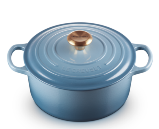 Le Creuset-Chambray Cast Iron Round Casserole 24cm/4.2L