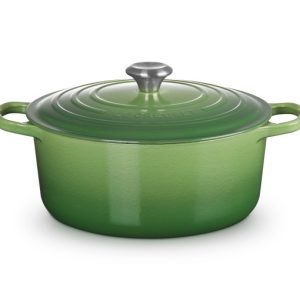 Le Creuset-Bamboo Green Cast Iron Round Casserole 28cm/6.7L