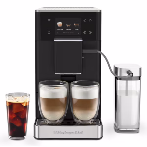 KITCHENAID FULLY AUTOMATIC ESPRESSO MACHINE KF4 WITH ICED COFFEE - MATTE BLACK